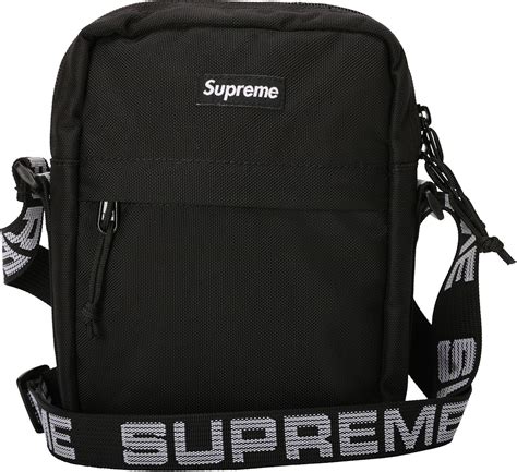 supreme shoulder bag ss17|black supreme shoulder bag stockx.